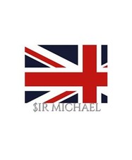 Union Jack UK  British Flag  Sir Michael Drawing writing Journal: Britih flag Jo