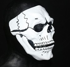 Deluxe Schädelmaske Latex