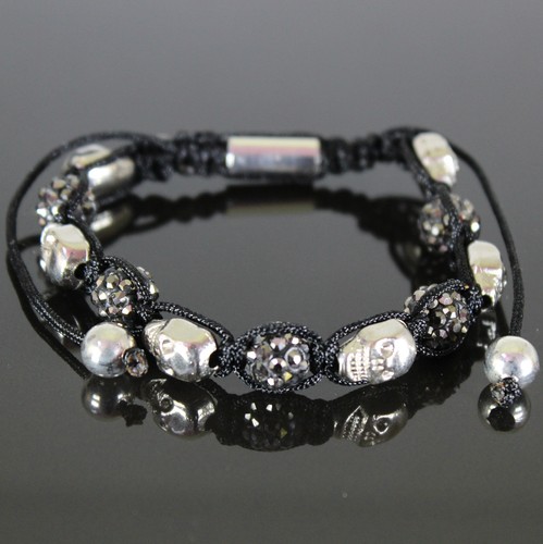 Unisex totenkopf shamballa - unisex,