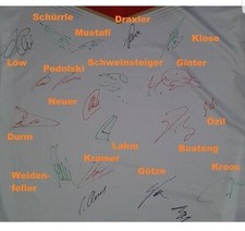 WM 2014 Trikot signiert