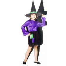 KINDER HEXENKOSTÜM & HUT