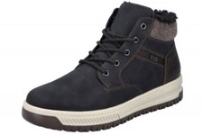 Rieker Herren Boots Schwarz TEX Sneakerboots Warmfutter 38542-00