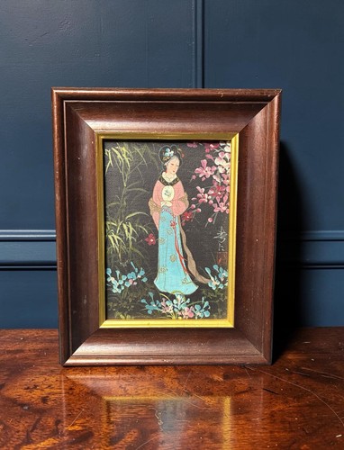 Vintage orientalisches geisha - vintage,