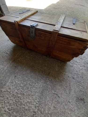 Antiker holz true kiste - true,