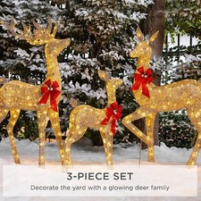 3xSet Weihnachtsbeleuchtung