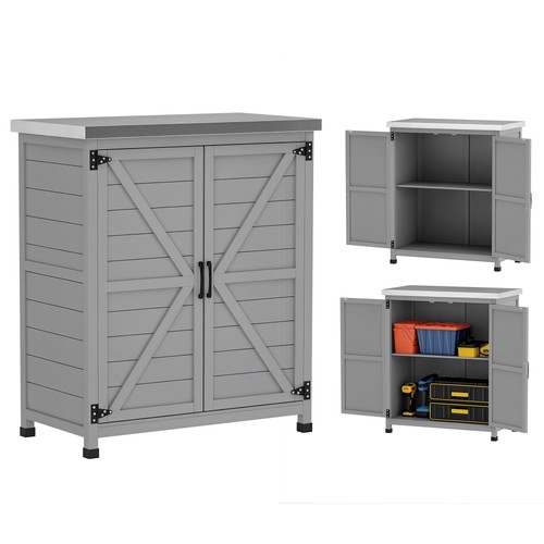 Gartenschrank holz outdoor - holz,