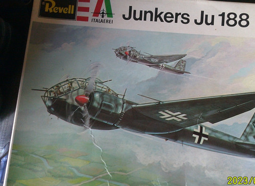 Vintage revell 2010 junkers - vintage, h-2010