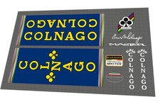 Colnago Master 30th Molteni frame decal kit