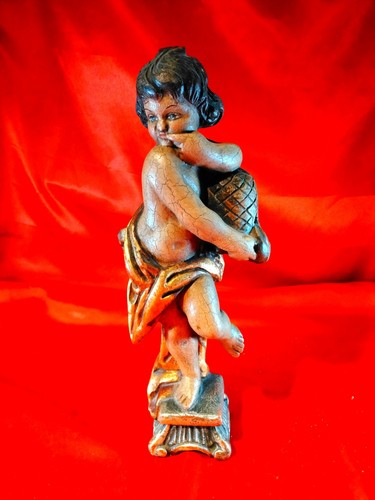 Vintage holz figur der - holz,