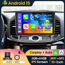 10.1" 64GB Android 15 Carplay