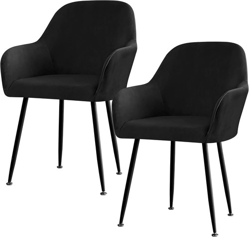 Schwarze stretch stuhlhussen - schwarze,