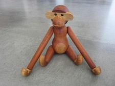 Teak und Limba Holz KAY BOJESEN Affe 20 cm Denmark