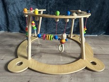 HESS Holz Spielbogen Baby Gym Motorikcenter Greifspielzeug Made in Germany