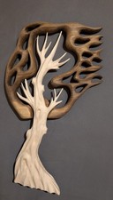 Wanddeko Baum im Sturm