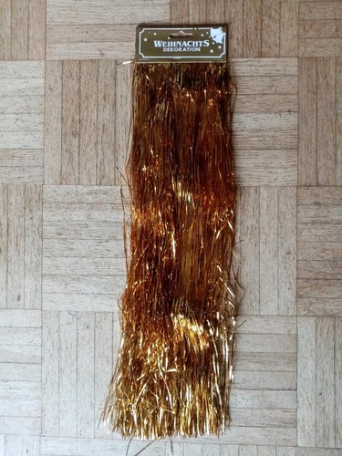 Lametta gold baumschmuck - lametta,