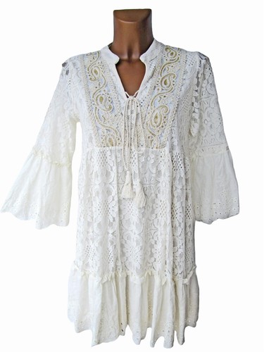 Spitzenkleid kleid tunika - spitzenkleid,
