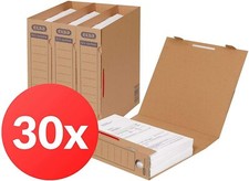 ELBA 100421088 Archivordner tric system 30er Pack mit Verschlusslasche o. Bügel