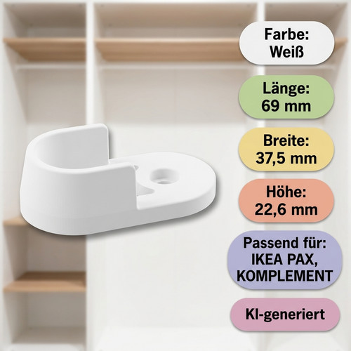 Kleiderstangenhalter passend - kleiderstangenhalter,