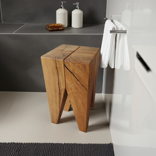 Beistelltisch hocker eiche - hocker,