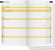 2026 Rido idé Ersatzkalender