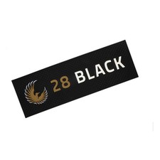 28 Black Energy Barmatte 60x20