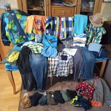 ?7.Kleiderpaket Jungen Herbst Gr.110,122, Jacken Shirts, Legging Landhaus??