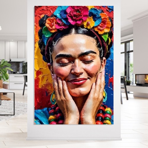 Wandbild frida kahlo frau - wandbild,,