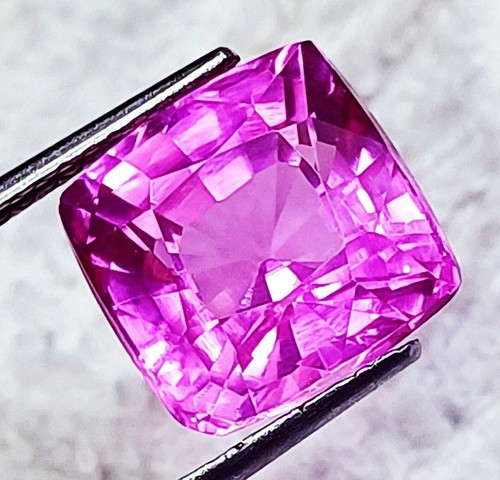 Natürliche pink saphir - pink,