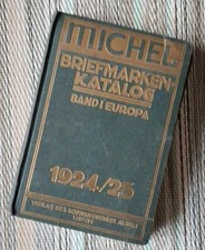 Briefmarken Katalog, Michel 1924/25 Europa Schwaneberger Verlag Leipzig 1.Aufl.