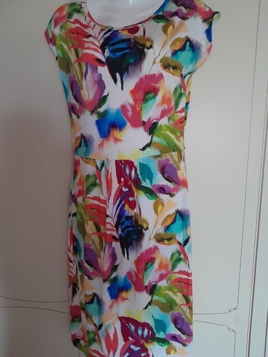 Alba moda jerseykleid bunt - bunt, gr