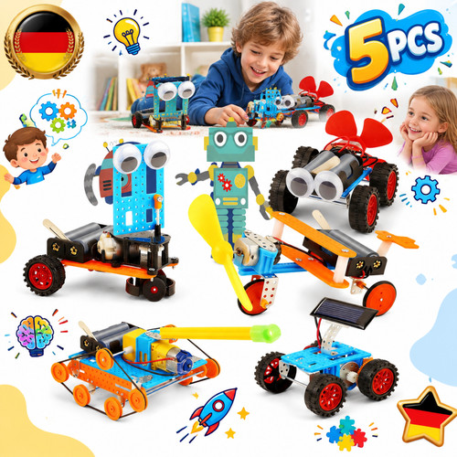 Roboter bausatz 5er - bausatz,