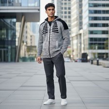 Stylische Herren Strickjacke