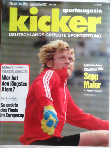 Kicker 1977 b sepp - kicker, 15.8.