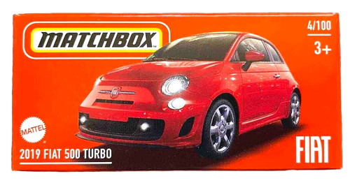 Matchbox 2019 fiat 500 turbo - fiat,