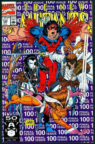 New mutants 100 1991 - #100, 9.2+