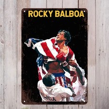 Blechschild Stallone Rocky