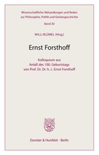 Ernst Forsthoff. Karl Doehring
