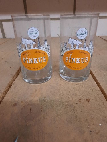 Pinkus münstersch alt glas - pinkus, 2x