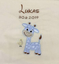 Babydecke mit name - babydecke, oder