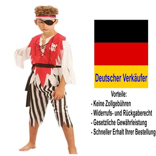 Kinder kostüm pirat - kostüm,