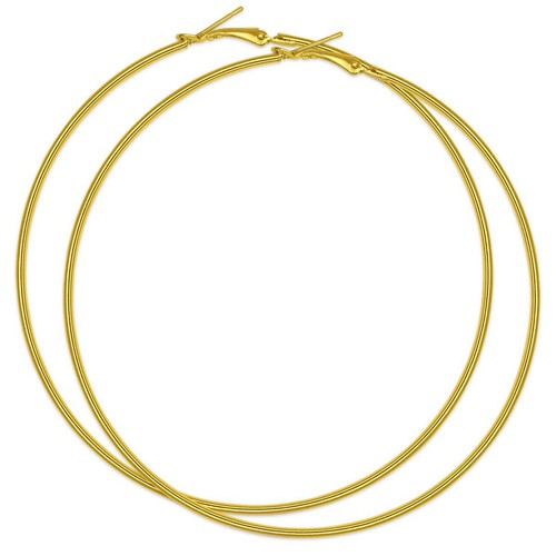 Paar creolen gold - 1,