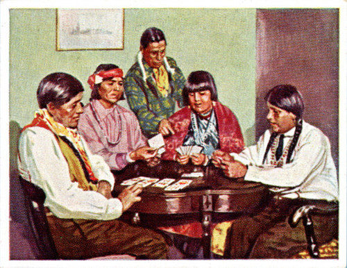 119 674 sammelbild - 119/674, indianer