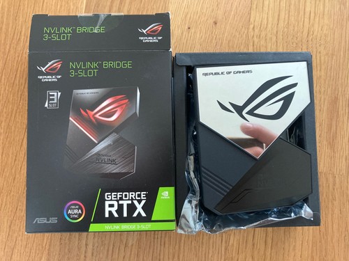 Nvlink bridge 3slot 6cm rgb - bridge,