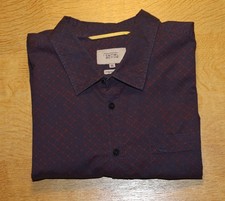 Herren Langarmhemd Camel