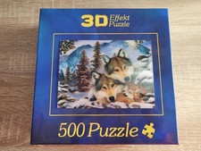3D Effekt Puzzle Wolf Harmony - 500 Teile Preisvorschäge gern gesehen
