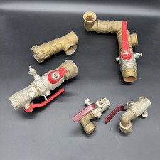 Messing 1 1/4" – , Fittings, Klemmverbinder, Bögen, Kugelhahn, Nippel, Konvolut