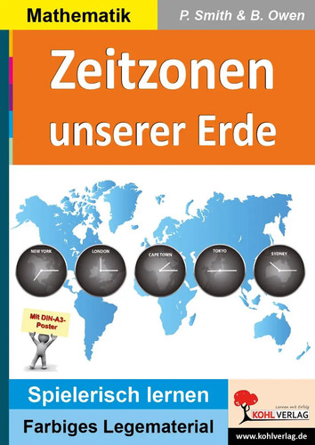 Zeitzonen unserer erde - zeitzonen, |