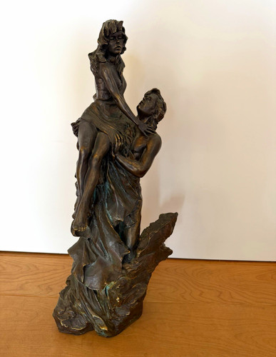 Original paor bronze skulptur - original,