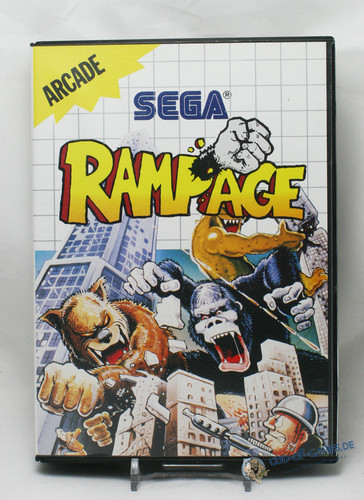 Rampage sega master system - sega,