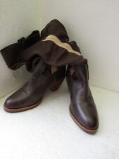 Diesel Damen Stiefel, Leder, Braun, Neu, Gr. 39